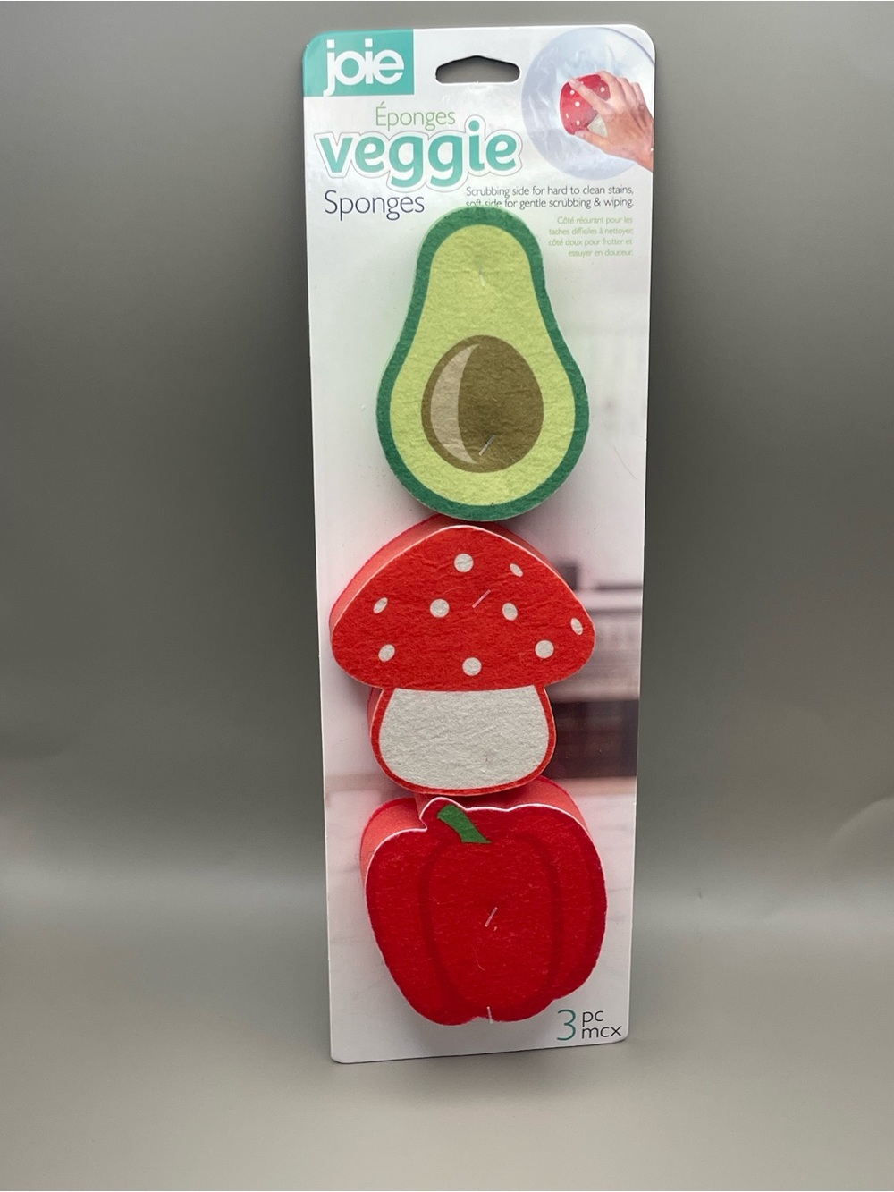 Joie Avocado Sponge in Light Green and Dark Green